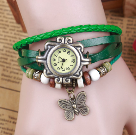 Часы-браслет Бабочка, заказ от 3-х шт