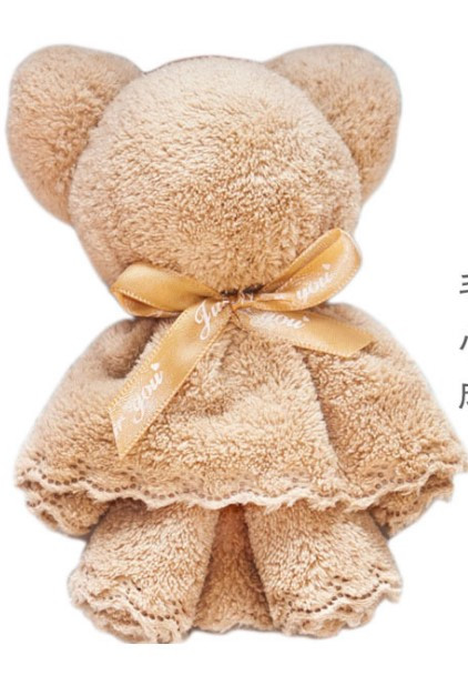 Подарочное полотенце *Медведь* 16х19см Заказ от 2х шт.