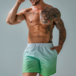 Мужские пляжные шорты B0213