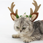 Рождественское украшение на голову для домашних животных B0122