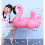 Надувной круг-сиденье для детей розовый Фламинго