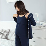 Теплая пижама для беременных 7111