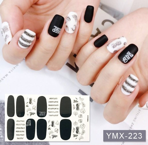 Наклейки для ногтей YMX2-8 Заказ от 3-х шт