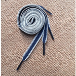 Шнурки плоские полоса А682-2, ширина 1 см, заказ от 3 пар