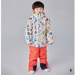 Зимний горнолыжный детский костюм для мальчика 5981