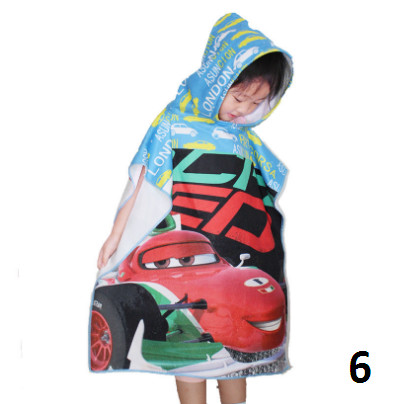 Детское пляжное полотенце с капюшоном ВС 141 50*100 см