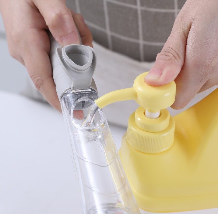 Автоматическая щетка для мытья посуды # C0HSW # Ручка 1шт + 1кисть.