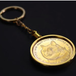 Брелок в виде монеты Dogecoin TR372, заказ от 2 шт