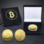 Сувенирная монета Bitcoin zj-880024 в подарочной коробке, заказ от 5 шт