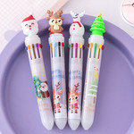 Шариковая Рождественская ручка 10цветов SD-007