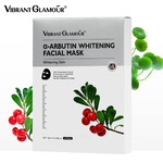 VIBRANT GLAMOUR Отбеливающая маска с арбутином от пигментации 5шт VG-MB02